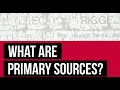 Primary and Secondary Sources Explained