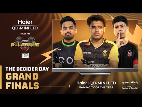 Haier G-League | Ft. #soul , @GodLikeEsportss , @RevenantEsports | Grand Finals | D-Day | BGMI