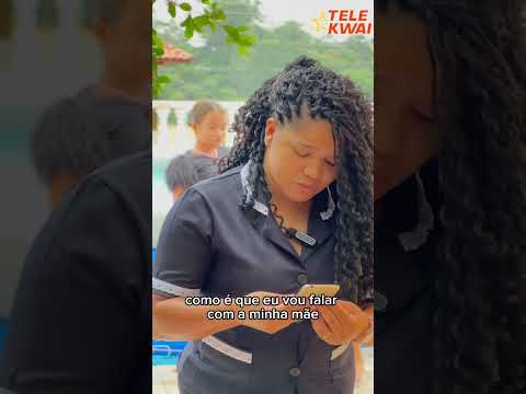 Filha do patrão jogou celular da empregada na água