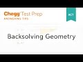 Triangle Angles and Back Solving