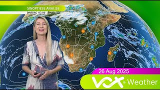 26 Augustus 2025 | Vox Weervoorspelling