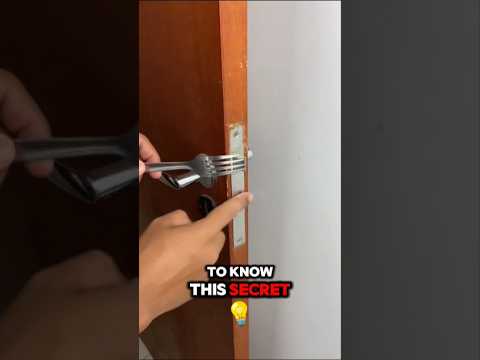 The locksmiths don't want you to discover this secret! #shorts #trending #youtubeshorts