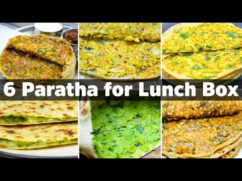 नरम मुलायम 6 प्रकार की पराठा रेसिपी | Stuffed Paratha Recipe | Winter Special | Recipes Hub