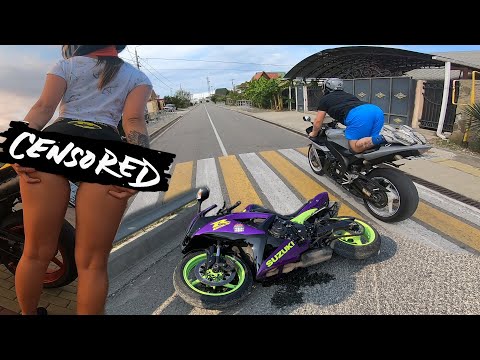 РАЗБИЛ МОТОЦИКЛ! ТВЕРК НА СПОРТБАЙКЕ! Серпантин 300км/ч . СОЧИФОРНИЯ #3