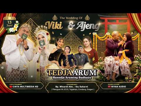 🔴📡Live CS. TEDJO ARUM - RIYAN AUDIO -  Wedding VIKI💞AJENG ( Pilangsari, Tegalrejo, Gondang, Sragen )