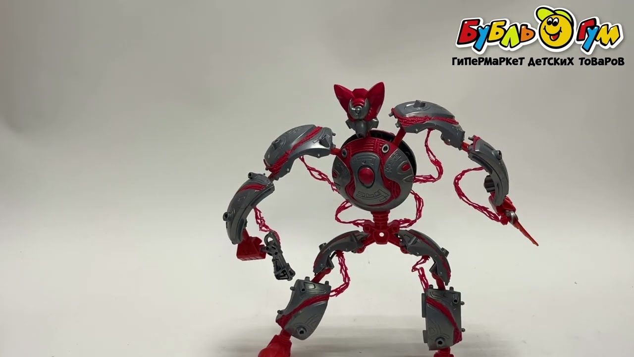 Фигурка-трансформер Giga bots Блейзбот 33см - видео