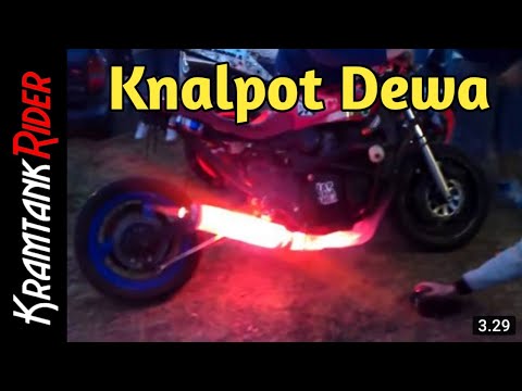 Gila 2 Suara Knalpot Motor Sport Meraung Sampai Knalpot Menyala