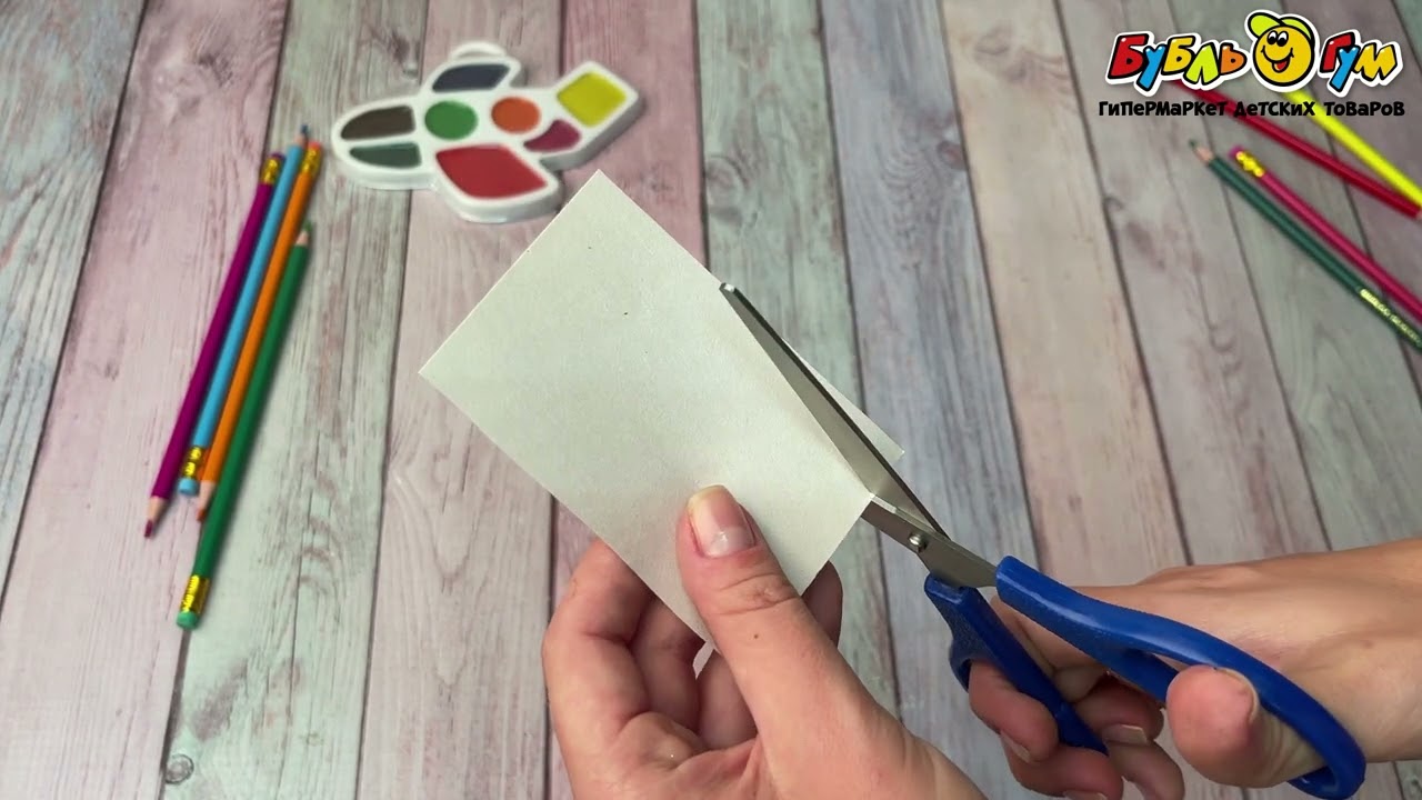 Ножницы JUNGER синие  - видео