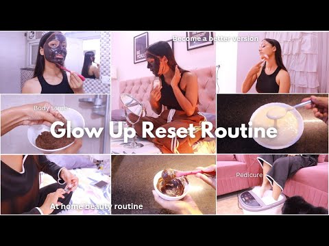 GLOW UP RESET ROUTINE FOR 2025 *24 hours* 🌱| skincare, haircare, body-care & more | Gulguli Singh