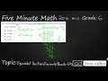Converting Fractions to Decimals