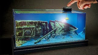 BRITANNIC WRECK (Titanic sistership) discovered by submarine DIORAMA/ How to make/ DIY
