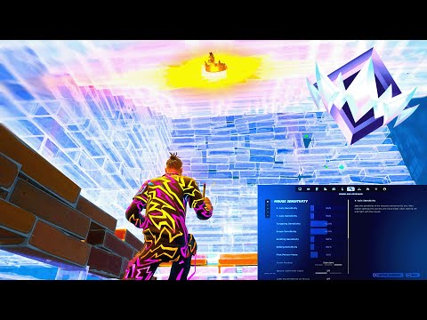 BEST PC Keyboard & Mouse Settings, Sensitivity + Keybinds In Fortnite! (Chapter 6 Season 3)