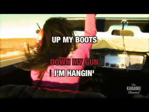 If You’re Reading This in the Style of “Tim McGraw” karaoke video with lyrics (no lead vocal)