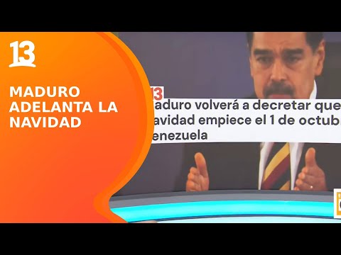 Maduro adelanta navidad en medio de conflicto militar | Tu Día