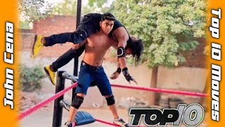 John Cena's 10 Most INSANE Wrestling Moves