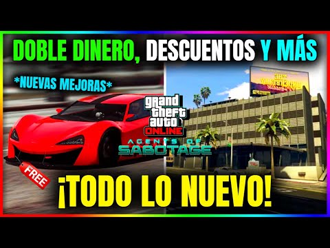 TODO LO NUEVO QUE LLEGA! NUEVA ACTUALIZACION SEMANAL GTA5 ONLINE! DOBLE DINERO, DESCUENTOS y MÁS