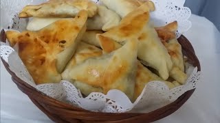 فطائر بالفرن بخلطة خضار مختلفة وطعم رائع 💕