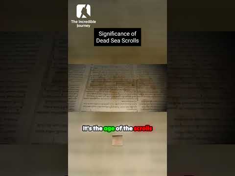 Significance of Dead Sea Scrolls