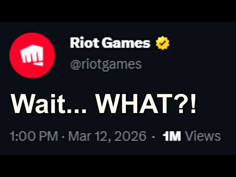 Riot made a MISTAKE...