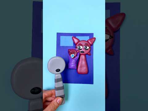 Mroona, Wyrum and SemiHemi #sprunki #incredibox #shorts #diy #paper