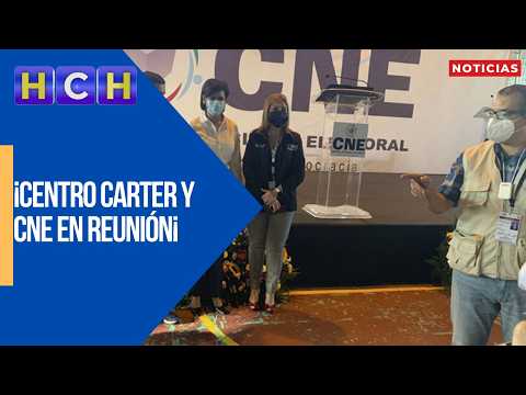 Centro Carter y CNE a reunión para una posible veeduría de las Elecciones Primarias