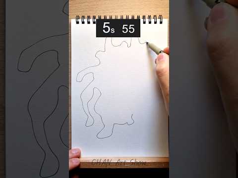 Let's draw "Mini Huggies" in 10 seconds