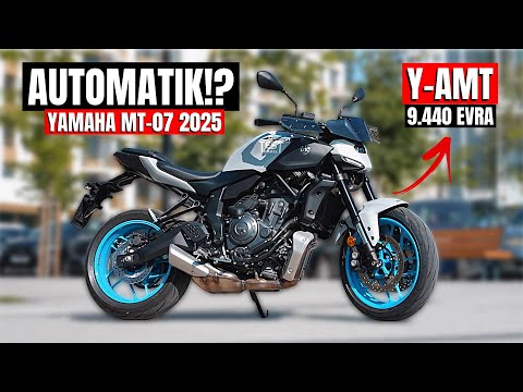 DA LI JE BOLJI OD MANUELCA??? Yamaha MT-07 Y-AMT 2025 AUTOMATIK???