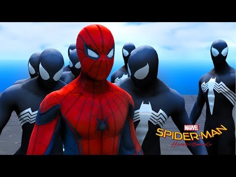 SPIDERMAN VS BLACK SPIDER-MAN ARMY - EPIC BATTLE