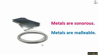 Properties of Metals