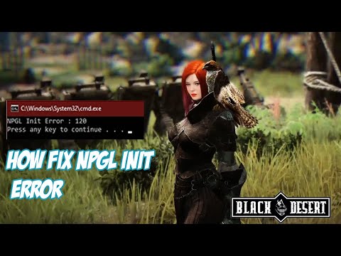 HOW FIX "NPGL INIT ERROR 120 " AFTER UPDATE - BLACK...