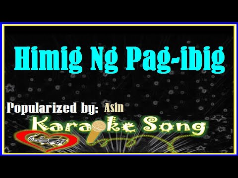 Himig Ng Pag-Ibig Karaoke Version by Asin- Karaoke Cover