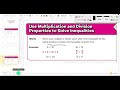 Solving One Step Inequalities Challenge