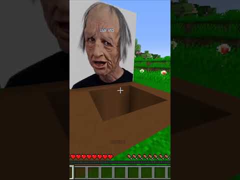 Minecraft'ta Yaş Kuyusuna Atladım #shorts