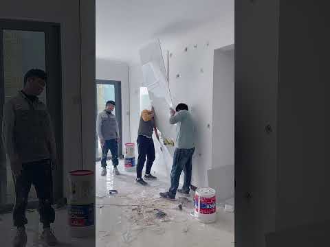 Bí quyết lắp đặt kệ vách Tivi P104.