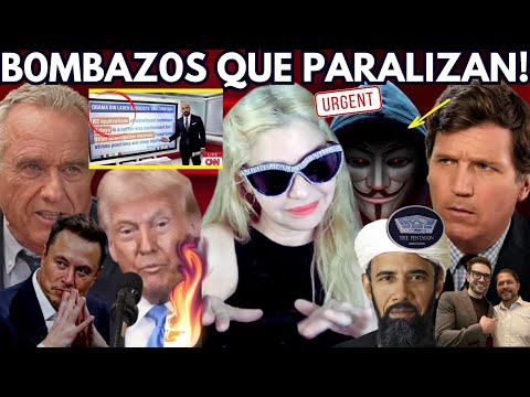 🔴SIGUE la TRAMA USAID🔥RFK Jr DEJA a TUCKER CARLS0N PARALIZAD0😱AN0NYM0US ENVÍA MENSAJE a TRUMP⛔🤔Y MÁS