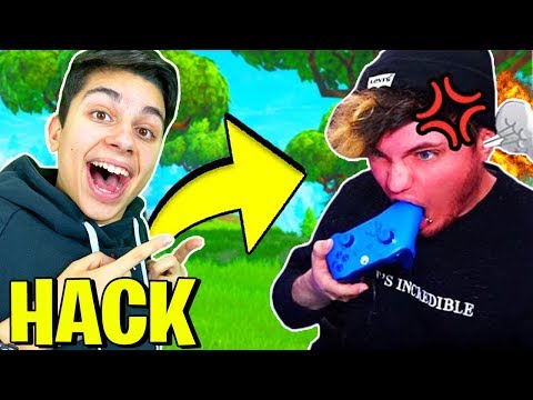DIEGO ABUSIVO IMPAZZISCE perchè LO TROLLO con le HACK! *DIVERTENTE* 😂 FORTNITE ITA