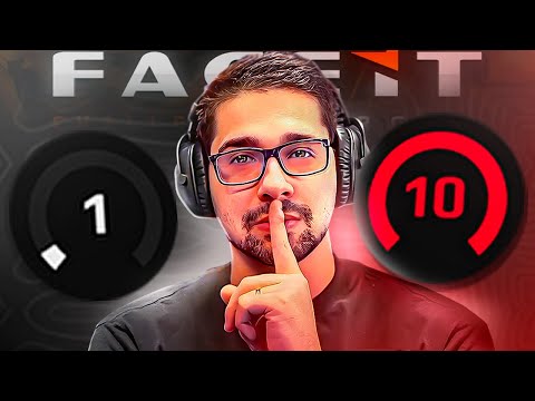 Calei os HATERS... fiz minha ESTREIA na FACEIT (LV 1 ao 10) EP 01