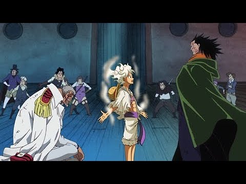 Reação de Garp ao descobrir que Luffy é um Deus dos Sol em One Piece