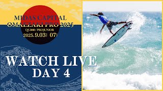 WATCH LIVE - MIDAS CAPITAL OMAEZAKI PRO - Day 4