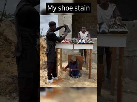 My shoe stain