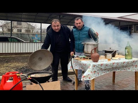 Poor man's food "Khash".
