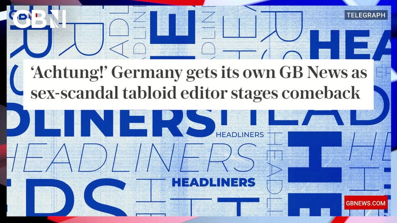 Achtung!’ Germany gets its own GB News as sex-scandal tabloid editor stages comeback 🗞