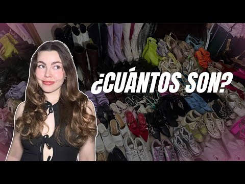 Les muestro TODOS mis ZAPATOS! + Cómo los limpio y organizo 🧼👠