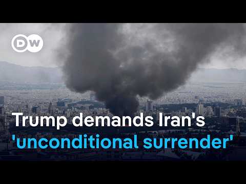 YouTube video thumbnail: Trump Warns Iran Through Social Media Posts