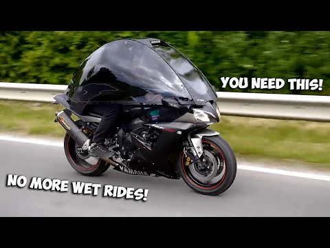 I Rode a Motorcycle in the Rain Without Getting Wet – Here’s How! 🤯🏍️