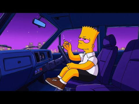 cruising at night 🚬 lofi hip hop ~ calm / peaceful / stress relief