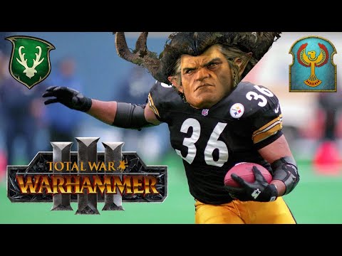 Orion On The Run! Tomb Kings vs Wood Elves - Total War Warhammer 3