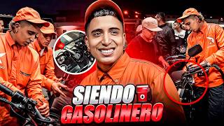 UN DÍA SIENDO TRABAJADOR EN UNA BOMBA DE GASOLINA ⛽ | "CASI ME DESPIDEN" 😬
