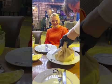 Two plates of momos inside one momo #shortsvideo