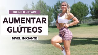 Treino Isolado para Aumentar GLÚTEOS em casa -Treino 8 | Start | Iniciantes